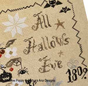 Barbara Ana - A wicked plant: All hallows Eve (grille broderie point de croix) (zoom 2)