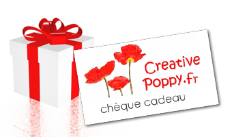 Chèque cadeau Creative Poppy