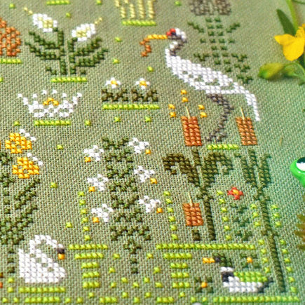 Magical Swamp cross stitch pattern by Kateryna, Stitchy Princess, zoom 1