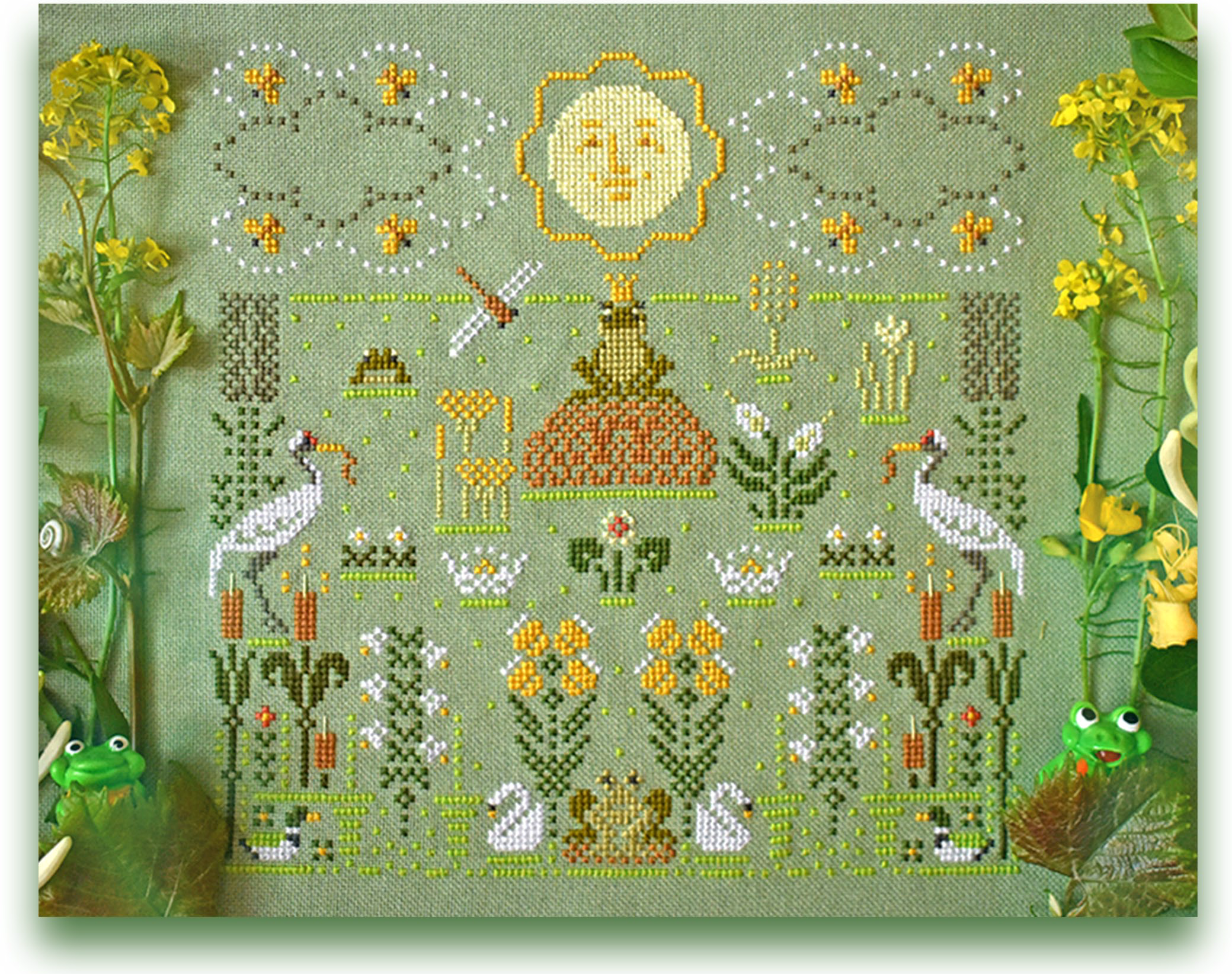 Le marais enchanté, grille de point de croix par Kateryna, Stitchy Princess