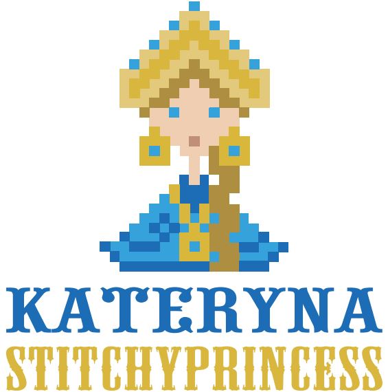 Kateryna - Stitchy Princess Cross stitch pattern logo