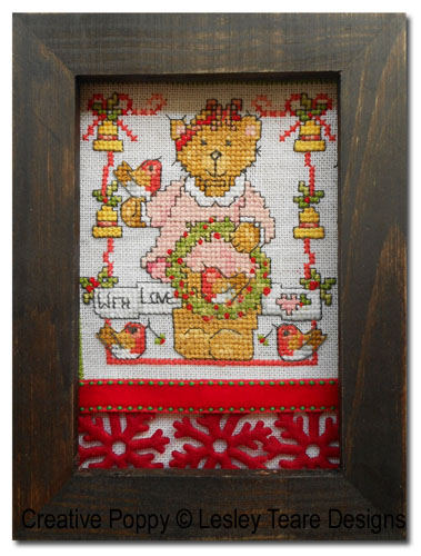Frame for Cute Teddy Christmas mini-motifs - case 2