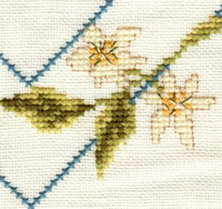 Abécédaire aux citrons - grille point de croix - création Marie-Anne Réthoret-Mélin (zoom 2)