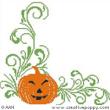 <b>Halloween</b><br>grille point de croix<br>création <b>Alessandra Adelaide - AAN</b>