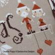 <b>Cinnamon Christmas (Noël cannelle)</b><br>grille point de croix<br>création <b>Barbara Ana</b>
