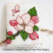 Faby Reilly - Livret à aiguilles - fleurs de pommier (grille point de croix)