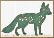<b>Animaux de la forêt : renard</b><br>grille point de croix<br>création <b>Alessandra Adelaide Needleworks</b>