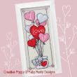 Faby Reilly Designs - Ballons Saint Valentin (grille point de croix)