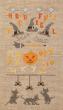 Halloween aux 3 chatons - grille point de croix - création Agnès Delage-Calvet