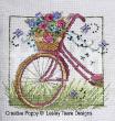 Lesley Teare - Vélo rétro (grille de broderie point de croix)