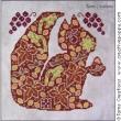 Ecureuil d'automne - grille point de croix - Tam's Creations
