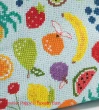 Tapestry Barn - Lunch Bag Fruity, zoom 1 (grille de broderie point de croix)