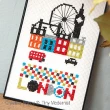 Tiny Modernist - Londres, zoom 1 (grille de broderie point de croix)