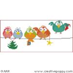 Vivement Noël - grille point de croix - création Alessandra Adelaide - AAN (zoom 3)