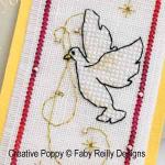 Faby Reilly - Mini motifs de Noël 6 (pour cartes, étiquettes...), grille de broderie point de croix (zoom 3)