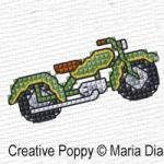 Maria Diaz - Mini Motifs Transports (1), zoom 4 (grille de broderie point de croix)
