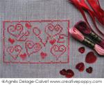 Miniature Love - grille point de croix - création Agnès Delage-Calvet (zoom 2)