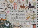 Barbara Ana - All Creatures Great and Small, zoom 2 (grille de broderie point de croix)