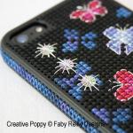 Faby Reilly - Coques Papillons pour iPhones (grille de broderie point de croix) (zoom 2)