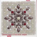 Faby Reilly - Cartes de Noël - Christie - lot de 4, zoom 4 (grille de broderie point de croix)
