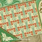 Gracewood Stitches - Sampler Art Deco, zoom 3 (grille de broderie point de croix)