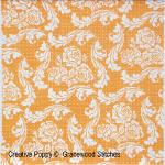 Gracewood Stitches - Séville (collection tissus vintage), zoom 4 (grille de broderie point de croix)