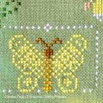 Kateryna - Stitchy Princess - La fée Papillon, détail 3 (grille point de croix)