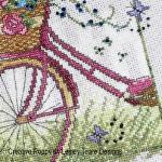 Lesley Teare - Vélo rétro, zoom 3 (grille de broderie point de croix)