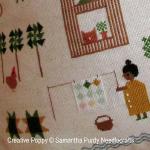 Samantha Purdy - Forêt de Quilts, zoom 1 (grille de broderie point de croix)