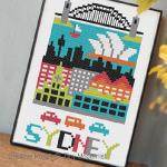 Tiny Modernist - Sydney, zoom 1 (grille de broderie point de croix)