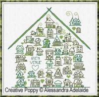 Alessandra Adelaide - Bienvenue dans la maison (grille point de croix)