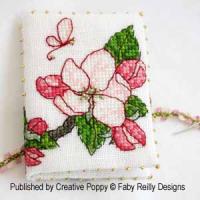 Faby Reilly - Livret &agrave; aiguilles - fleurs de pommier (grille point de croix)