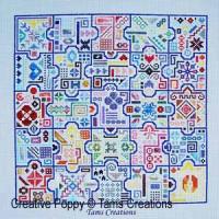 Tam&#039;s Creations - Le puzzle Bric &agrave; Brac (grille de broderie au point de croix)