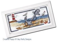 Faby Reilly Designs - Ancr&eacute; dans le sable (Point de chainette) (grille point de croix)