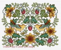 Lesley Teare Designs - La foire aux fraises (grille point de croix)