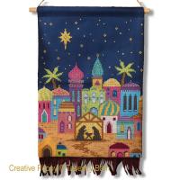 Tapestry Barn - Bethlehem (cr&egrave;che de No&euml;l) (grille de broderie point de croix)