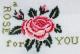 <b>Une Rose pour Toi (A Rose for You)</b><br>grille point de croix<br>création <b>Agnès Delage-Calvet</b>